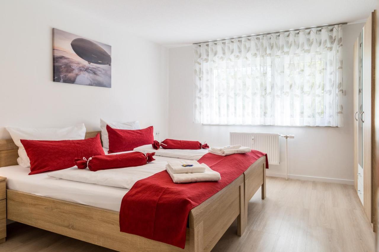 Apartment Eastside mit 3 Zimmern für bis zu 5 Personen mit Balkon Friedrichshafen Exterior foto