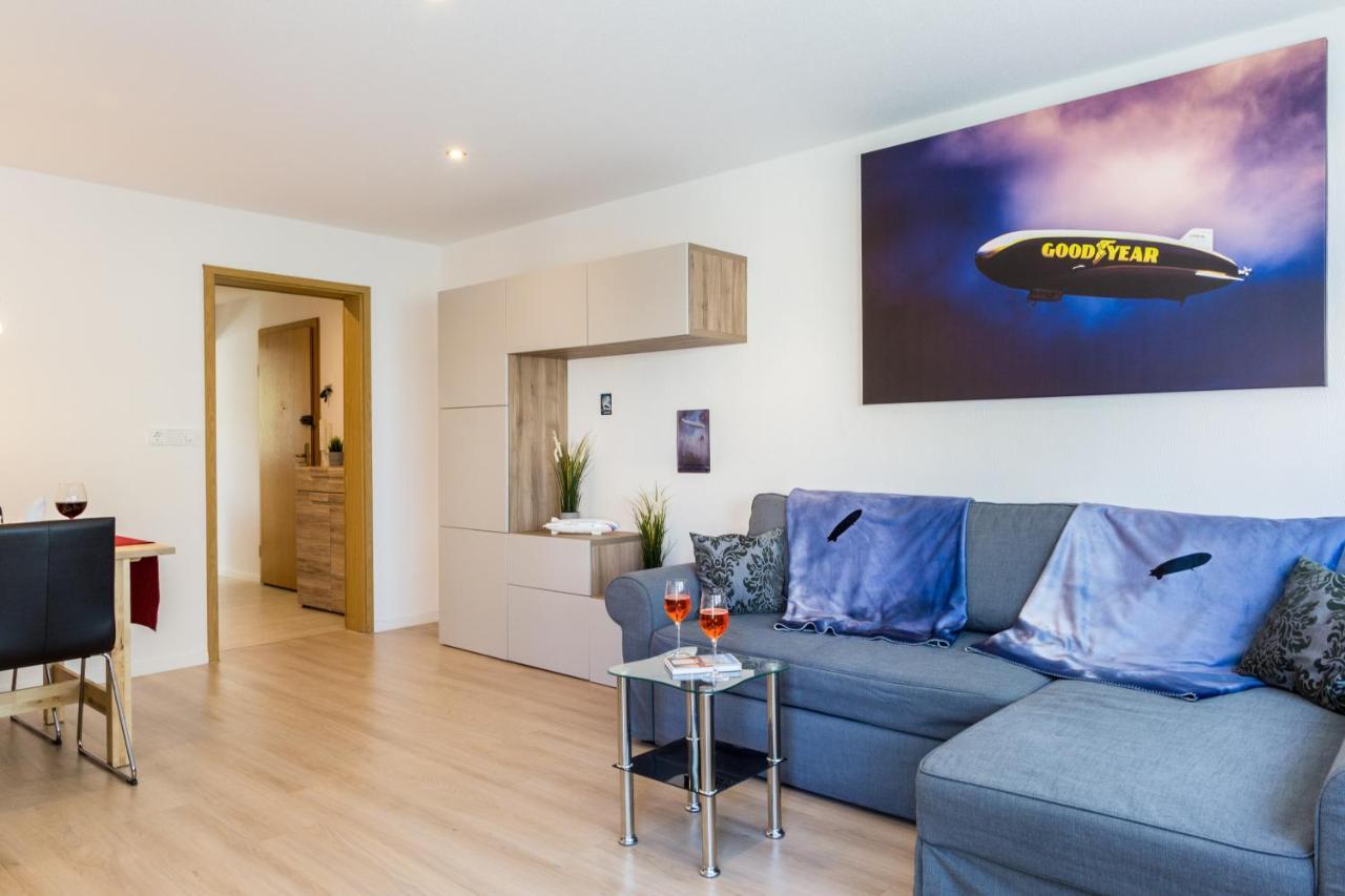 Apartment Eastside mit 3 Zimmern für bis zu 5 Personen mit Balkon Friedrichshafen Exterior foto